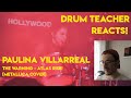 Drum Teacher reacts to Paulina Villarreal & The Warning! (Metallica - Atlas Rise Cover)