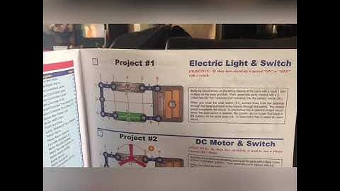 Snap Circuits Jr. Projects 1-10