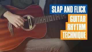 How to Slap Flick on Guitar | Guitar Tricks screenshot 4