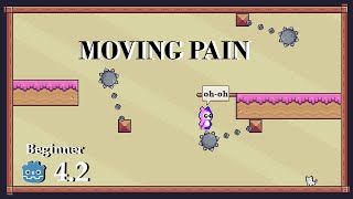Moving Obstacles - Learn Godot 4 2D - no talking
