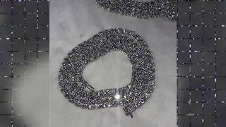 $25,000 DIAMOND TENNIS CHAIN 20 