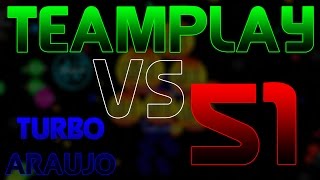 Agar.io | TeamPlay VS QUAD 51 - Server Takeover - EPIC DOUBLE SPLIT - REVENGE #36 OGARIO