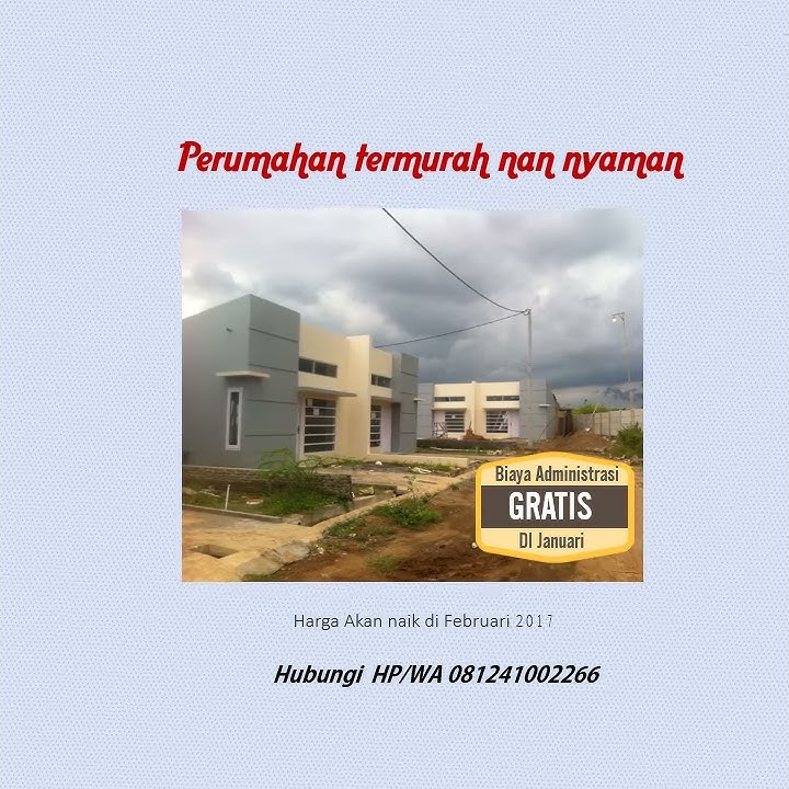 WOW..Belum pernah dijual Rumah harga semurah ini...