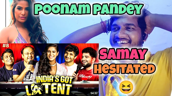POONAM PANDEY ONINDIA'S GOT LATENT | EP 08 ft.@poonampandeyonline @viditchess @vivekmagic