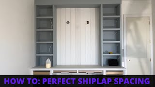 How to: Perfect spacing on Shiplap walls by Top Notch Finishing 73 views 10 days ago 6 minutes, 23 seconds