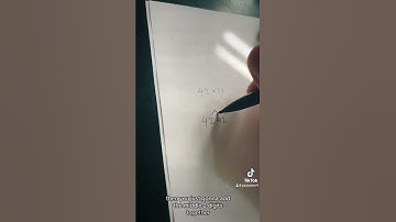 Math hack for multiplying by 11 🤓