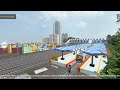 🚂🚃🚃🚦Train simulator Local train android Download By gameplay rg train tech demo #indianrailways