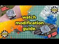 Watch Modification Guide. I use Pagani Design PD-1645 to show you how...