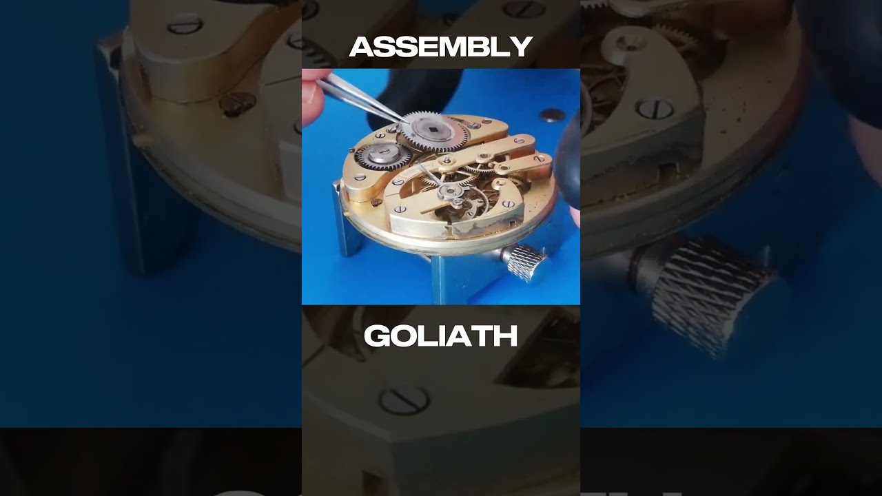 Restoring A Giant Goliath Pocket Watch Full Disassembly Service And Assembly Clock Watches
