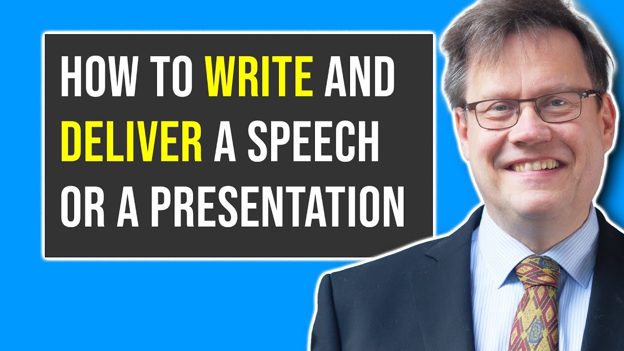 to deliver a speech meaning