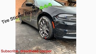 Tire stickers permanent review