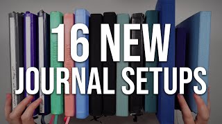 EVERY new bullet journal collection I’ve ever used 