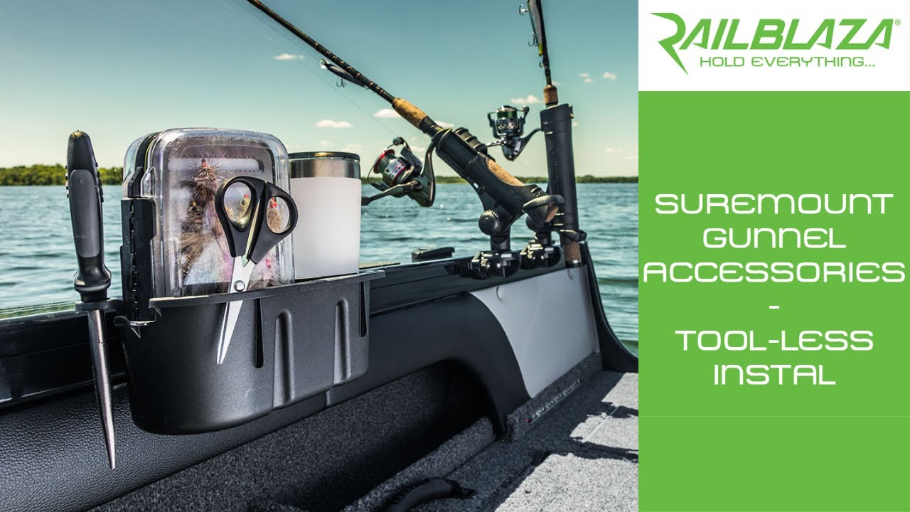 Crestliner Boats SureMount Gunnel Mount Accessories - RAILBLAZA