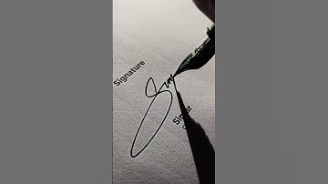 How To Design Your Own Amazing Signature | Name: Simar