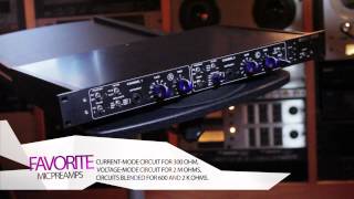 Rob's Favorite Mic Preamps - The Manley TNT - YouTube