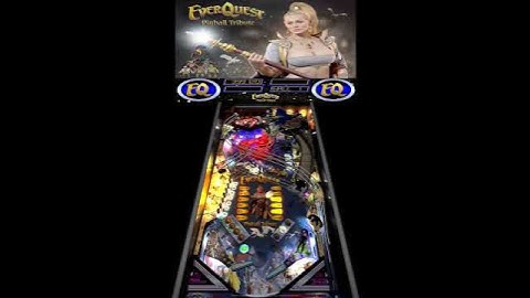 Davadruix Everquest Pinball Tribute (MOD) (2023) - Gameplay on iPad iOS-VPX-Standalone-Mobile