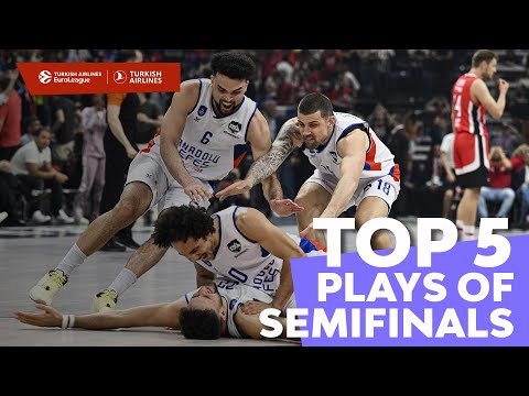 Top 5 Plays | Semifinals| Turkish Airlines EuroLeague