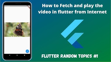 How to Fetch and play the video in flutter from Internet 🔥🔥 || Video Player🔥🔥|| Play & Pause Video