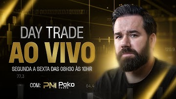 DAY TRADE AO VIVO - APRENDA COMO OS BIG PLAYERS OPERAM