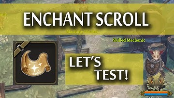 Tree of Savior - Enchant Scroll Test