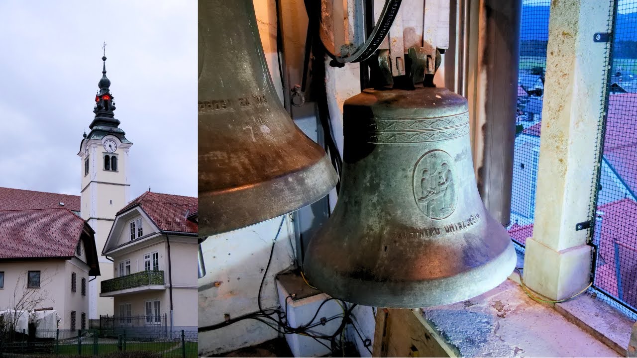 Šenčur (SLO) Cerkev sv. Jurija -zvonovi