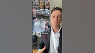 Germany Leads the Charge in Ice Shatters | Man News (via null7neun) #ice #satisfying