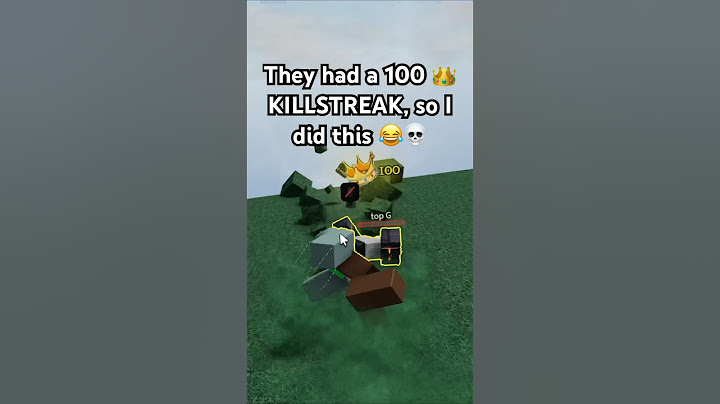 I RUINED A 100 👑 KILLSTREAK 💀💀 in The Strongest Battlegrounds ROBLOX #shorts