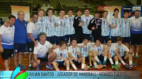 JULIAN SANTOS   CAMPEON HANDBALL