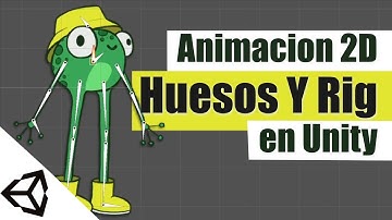 Animación 2D con huesos y rig de Unity