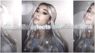 aesthetic effects combinations