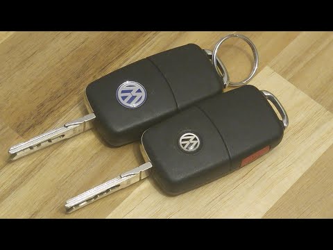 2 Different Styles of VW Key Fob Battery Replacement – EASY DIY