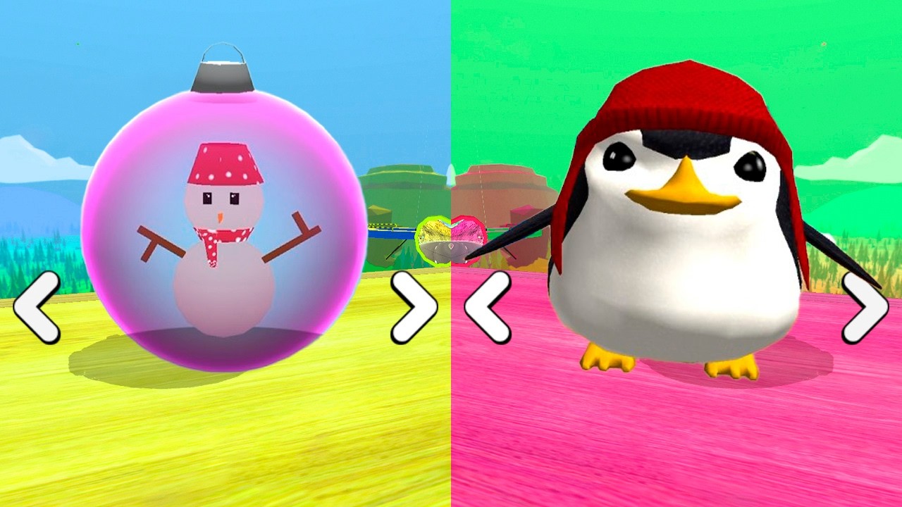 Snowman in Jump Ball vs. Penguin in Going Ball: Which Ball Will Complete 4 Reverse Levels? Race 1279