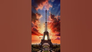 The Eiffel Tower GROWS?? 😳 #shorts #facts #interesting #trivia