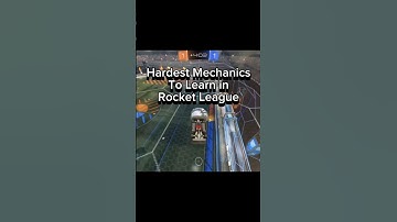 Is this the hardest mechanic in the game? #rocketleague #clips #mechanics