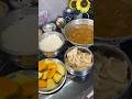 Lunch menu for a week- A typical south Indian food #lunch #food #dinner #breakfast #myspicebox #home