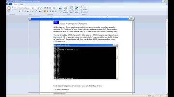 Assembly Tutorial 3 - Strings and Characters