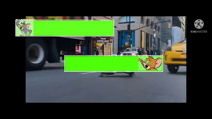 Tom and Jerry (2021) skate board chase with health bars