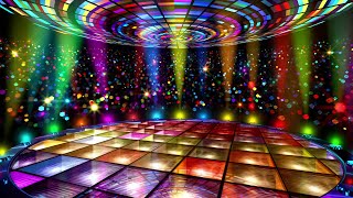 4K Screensaver | Vibrant Disco Dance Floor – Psychedelic VJ Loop (No Sound)
