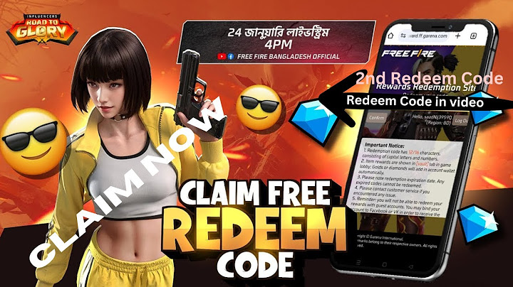 2nd redeem code Free Fire Bangladesh Influencer's Road To Glory Tournament | Free Fire | GamingHanif