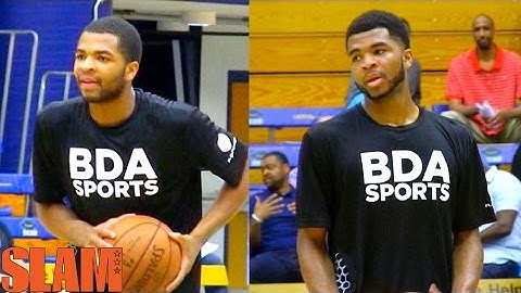Harrison Twins 2015 NBA Draft Workout - Aaron Harrison and Andrew Harrison BDA Pro Day