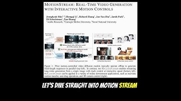 MotionStream: Real-Time Video Generation with Interactive Motion Controls (Nov 2025)