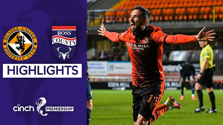 Dundee United 2-1 Ross County | Nicky Clarks Late ...