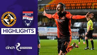 Dundee United 2-1 Ross County | Nicky Clark’s Late Double Sinks The Staggies | cinch Premiership