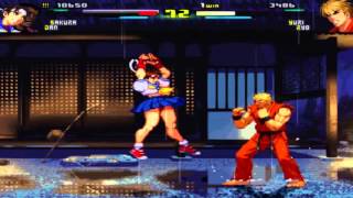 Capcom Vs Snk Universe Sakura & Dan Vs Yuri & Ryo Tag Match