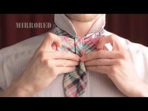 Tutorial On How To Tie A Bow Tie - YouTube