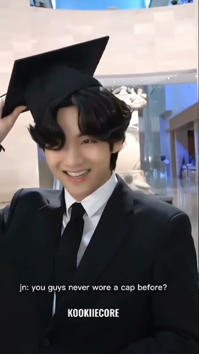 Because Jin was unable to attend his graduation party 🎓😭😍💜✨