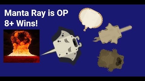 Manta Ray is OP! 7+ Wins Deeeep.io 1vs1 Gameplay