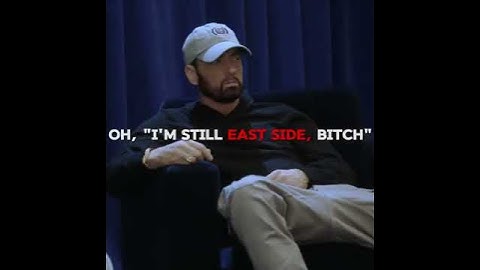 Eminem Reads His Line Wrong (Alfred