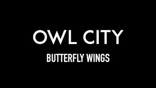 OWL CITY | Butterfly Wings | Lyrics