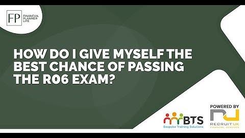 How do I give myself the best chance of passing the CII R06 Exam?